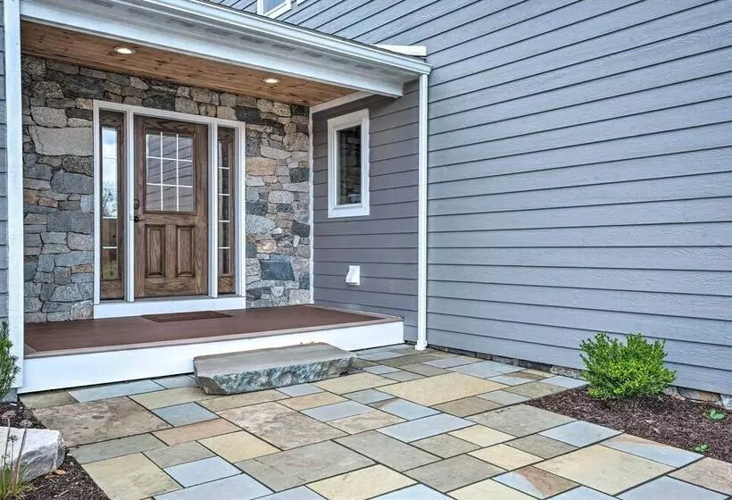 Spacious & Secluded Forksville Home: Fire Pit