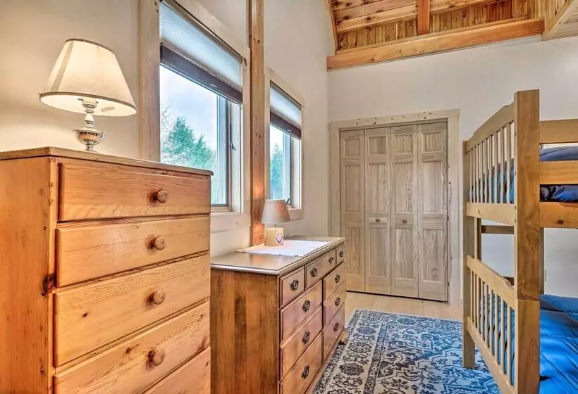 Spacious & Secluded Forksville Home: Fire Pit