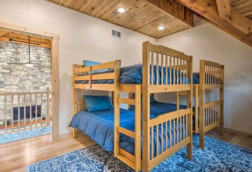 Spacious & Secluded Forksville Home: Fire Pit