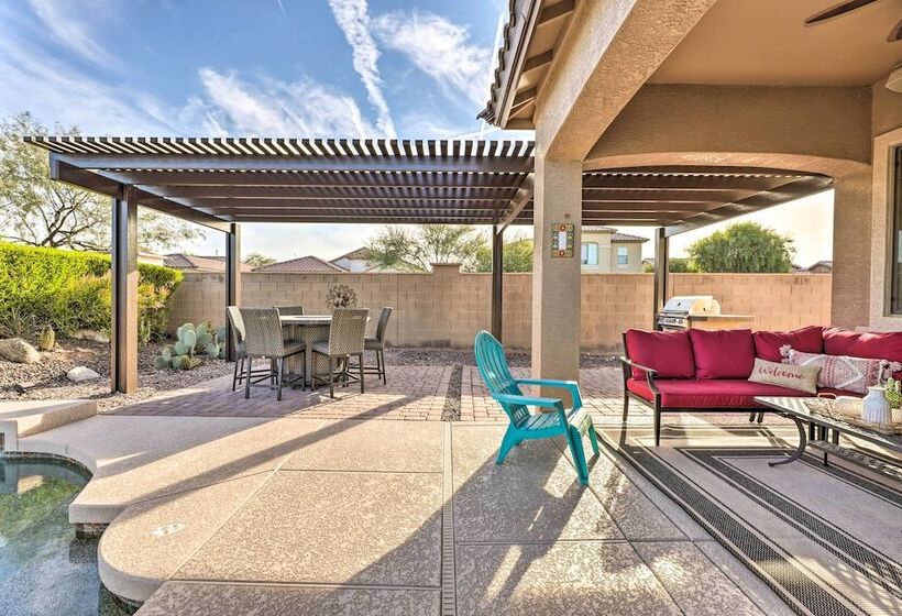 Stylish Goodyear Home W/ Game Room & Pool!