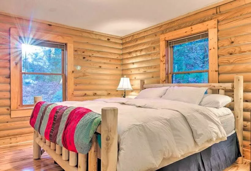 Cedar Mountain Log Cabin: 4 Mi Dupont State Forest