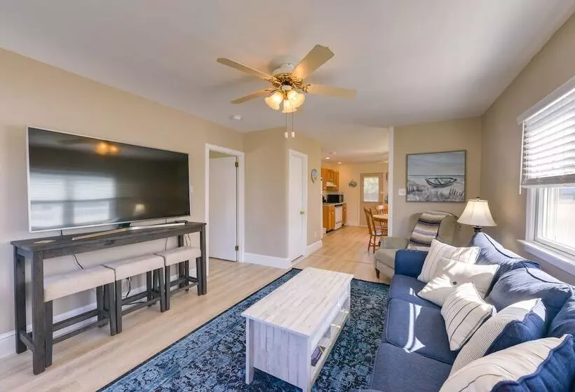 Cozy Villas Cottage W/ Deck, 1/2 Block To Beach!