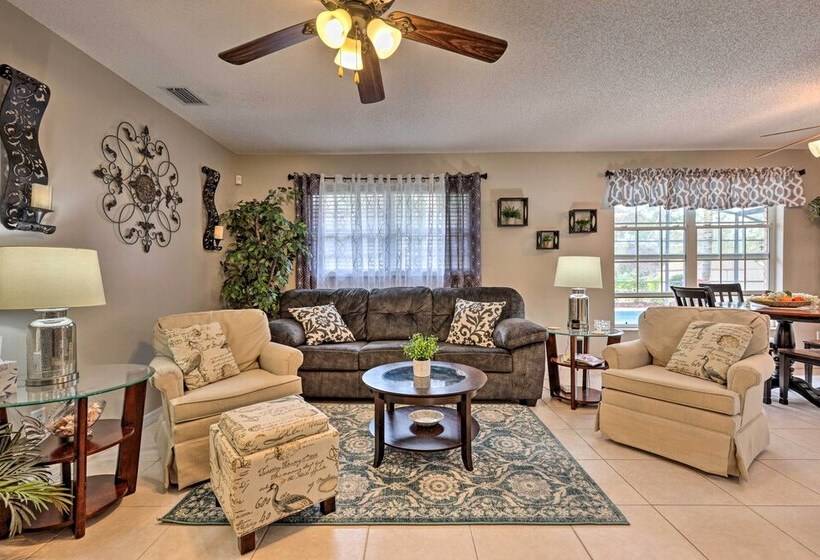 Centrally Located Deltona Home With Pool & Yard