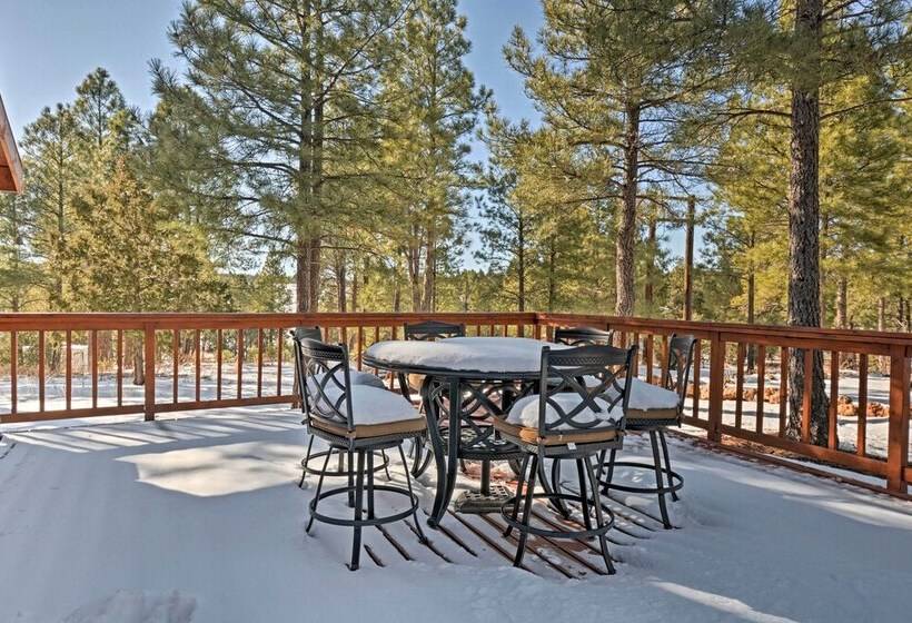 Flagstaff Cabin On 5 Acres W/ Fireplace & Fire Pit
