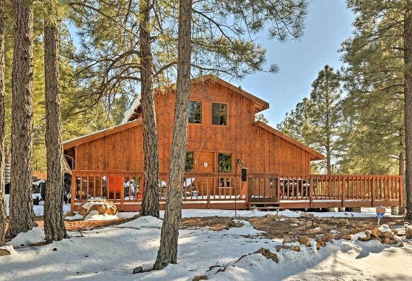 Flagstaff Cabin On 5 Acres W/ Fireplace & Fire Pit
