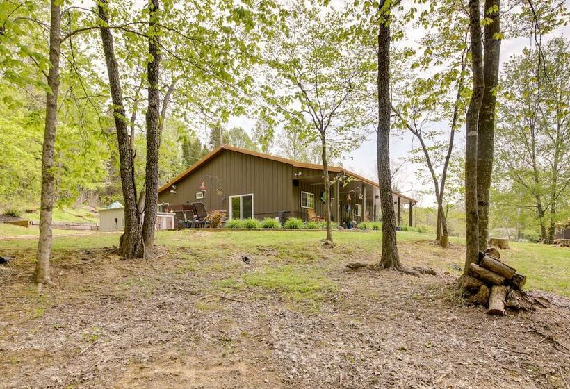 French Lick Cabin W/ Covered Porch & Gas Grill!