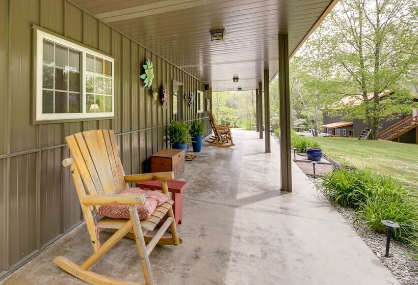 French Lick Cabin W/ Covered Porch & Gas Grill!