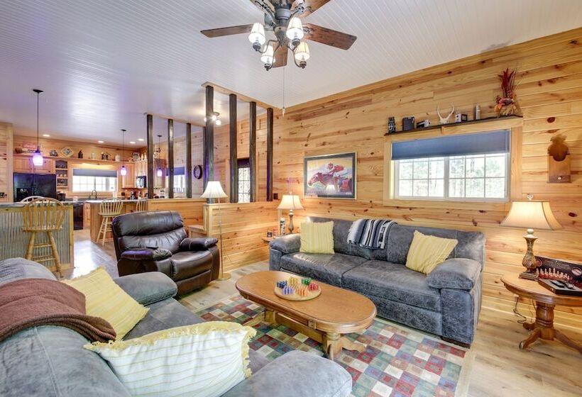 French Lick Cabin W/ Covered Porch & Gas Grill!