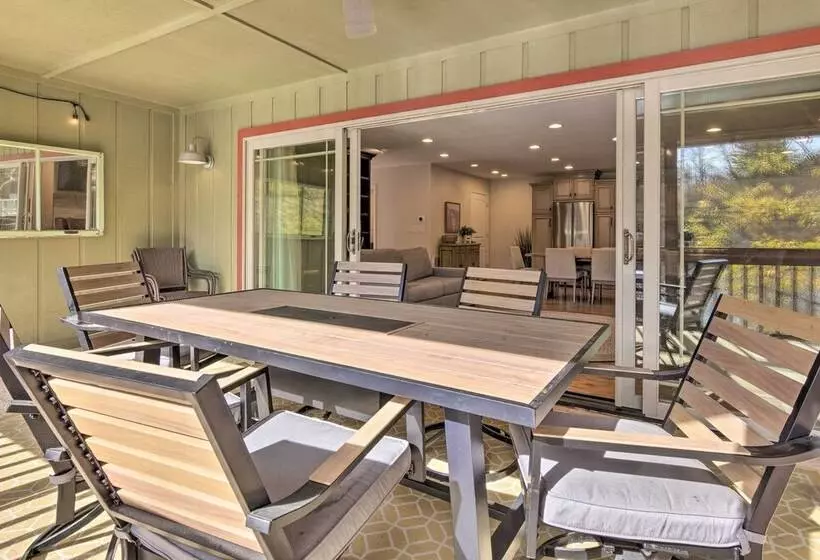 Lakefront Zirconia Home W/ Boathouse & Dock!