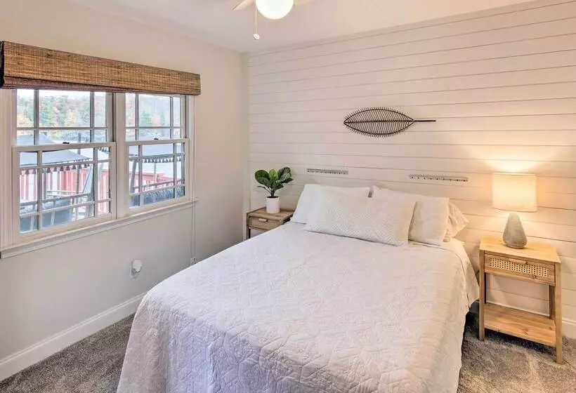 Lakefront Zirconia Home W/ Boathouse & Dock!