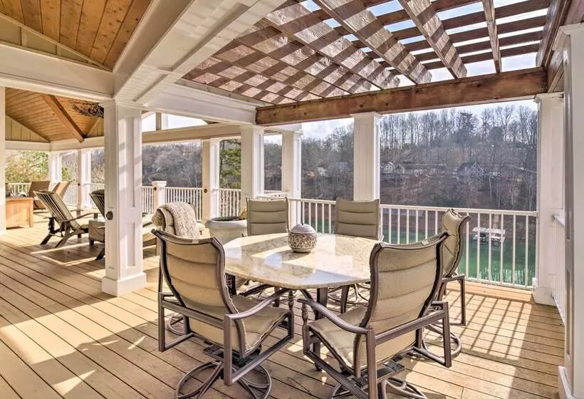 Waterfront Home On Norris Lake W/ Boat Slip!