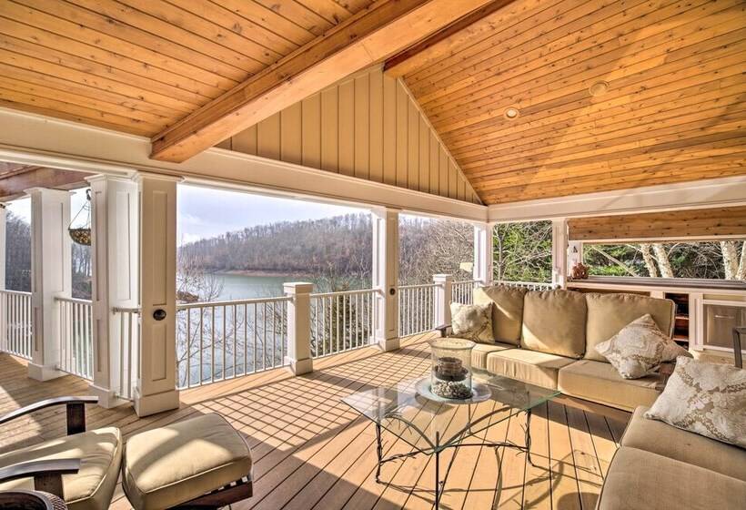 Waterfront Home On Norris Lake W/ Boat Slip!