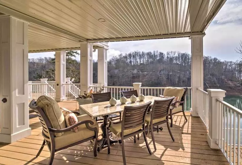 Waterfront Home On Norris Lake W/ Boat Slip!