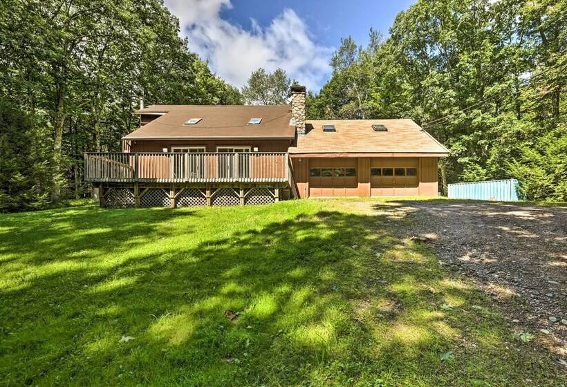 Modern Catskills Escape On 25 Acres W/ Deck!