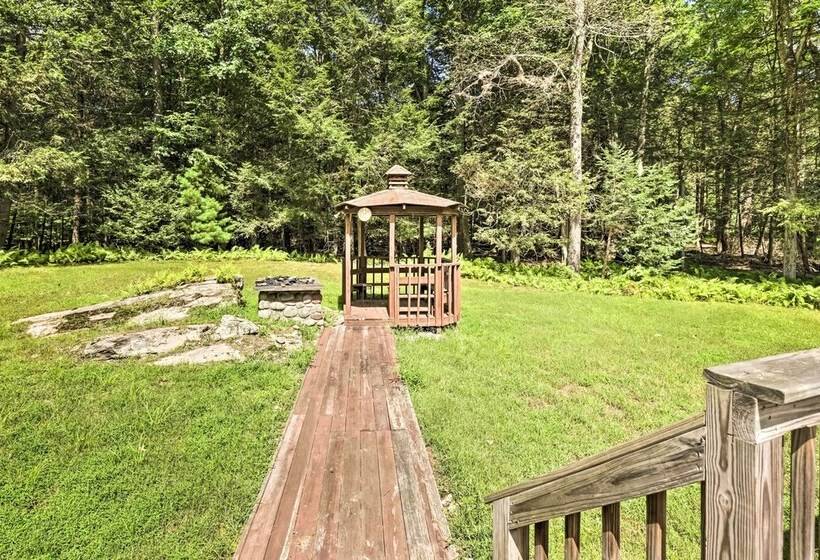 Modern Catskills Escape On 25 Acres W/ Deck!