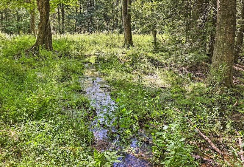 Modern Catskills Escape On 25 Acres W/ Deck!