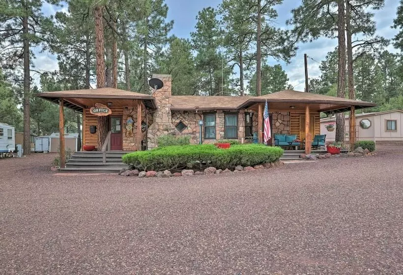 Petfriendly Cabin, 3 Mi To Show Low Lake!