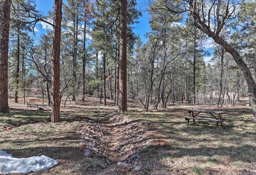 Home On 1 Acre W/ Wraparound Deck In Lakeside!