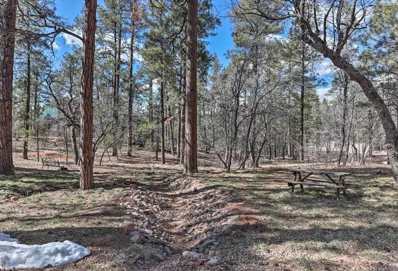 Home On 1 Acre W/ Wraparound Deck In Lakeside!