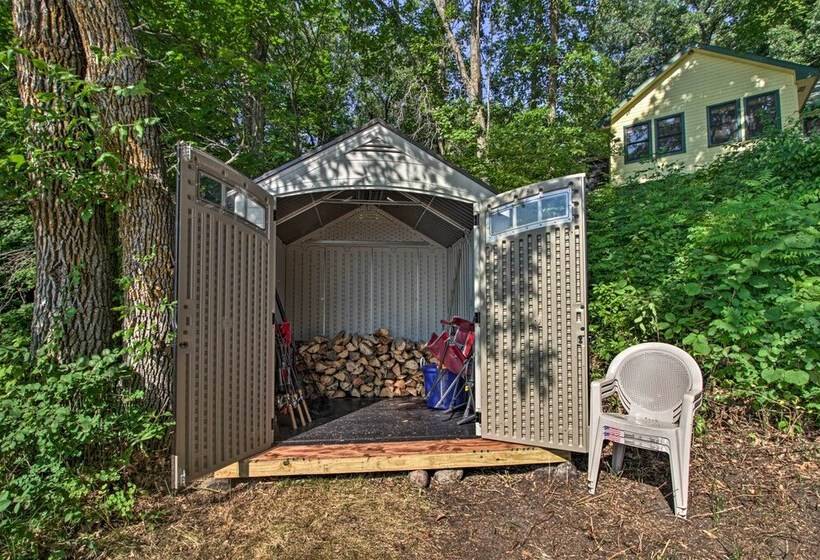 Waterfront Leech Lake Cabin W/ Dock, Fire Pit