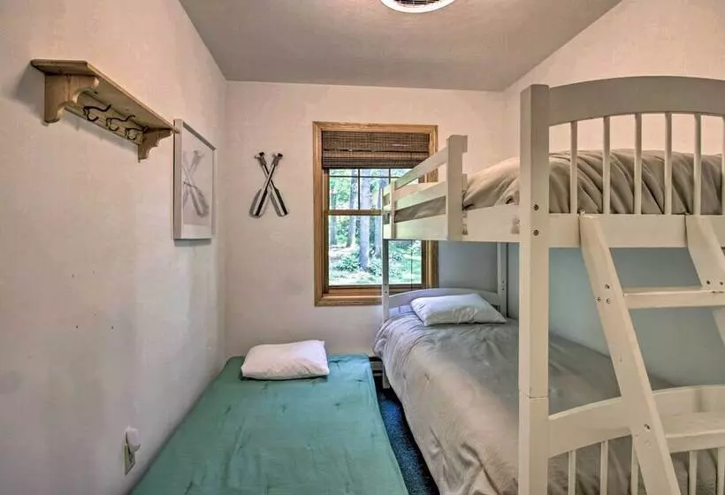 Waterfront Leech Lake Cabin W/ Dock, Fire Pit