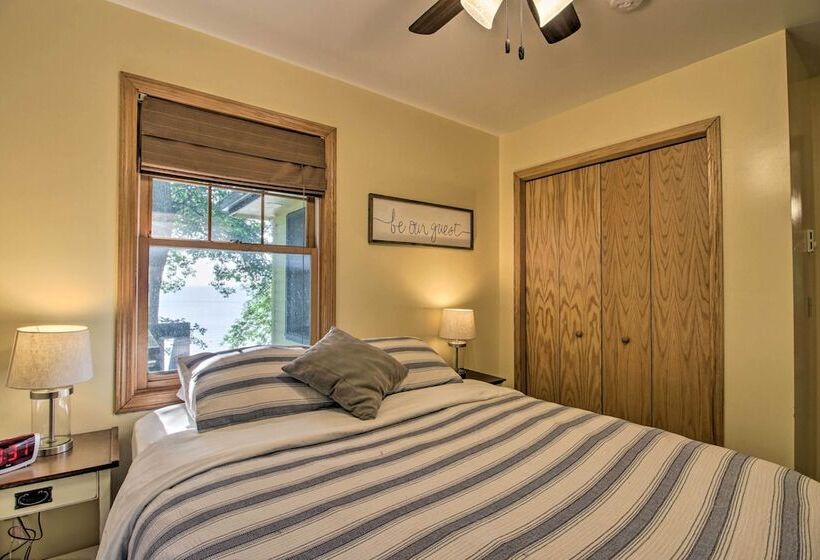 Waterfront Leech Lake Cabin W/ Dock, Fire Pit