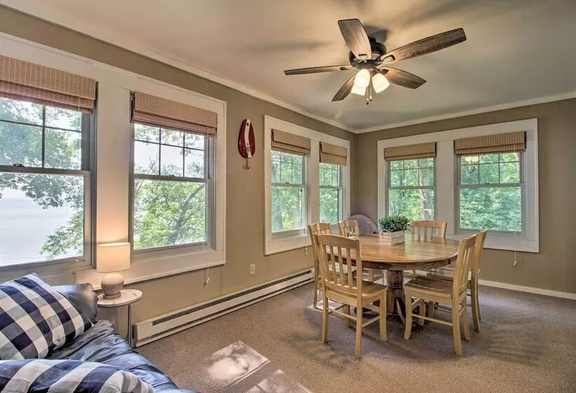 Waterfront Leech Lake Cabin W/ Dock, Fire Pit