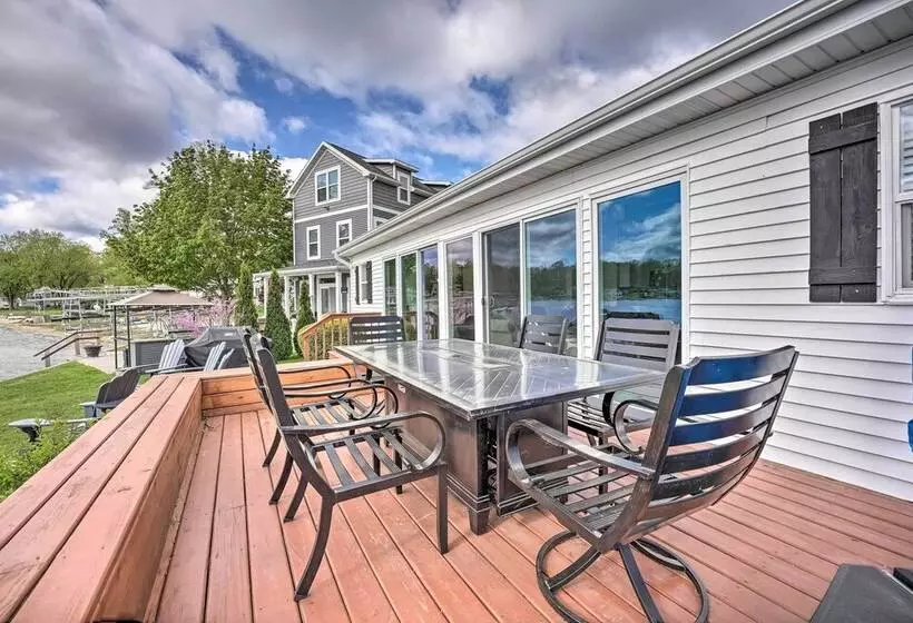 Benton Harbor Lake Home W/ Dock: Newly Remodeled!