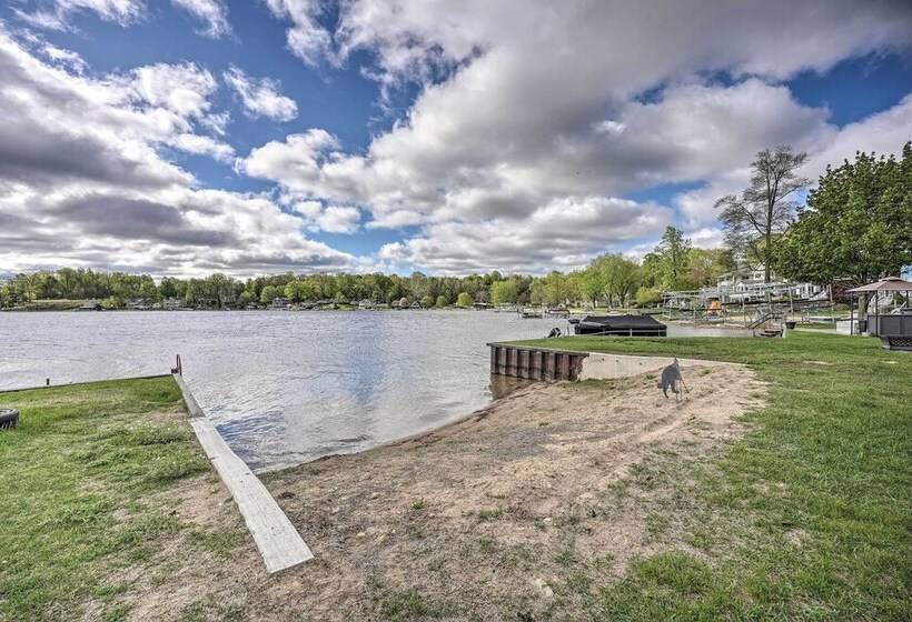 Benton Harbor Lake Home W/ Dock: Newly Remodeled!