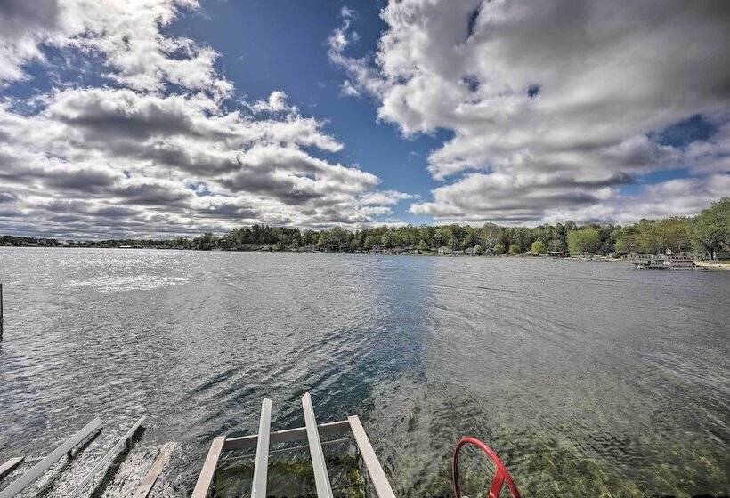 Benton Harbor Lake Home W/ Dock: Newly Remodeled!