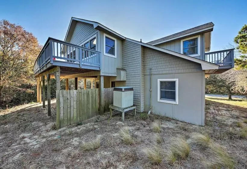 Bright Southern Shores Family Home < 1 Mi To Beach