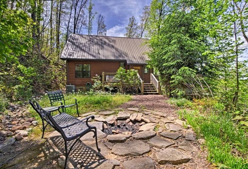 Mins From Polar Express Train: Bryson City Cabin!