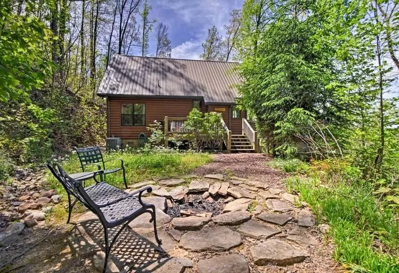 Mins From Polar Express Train: Bryson City Cabin!