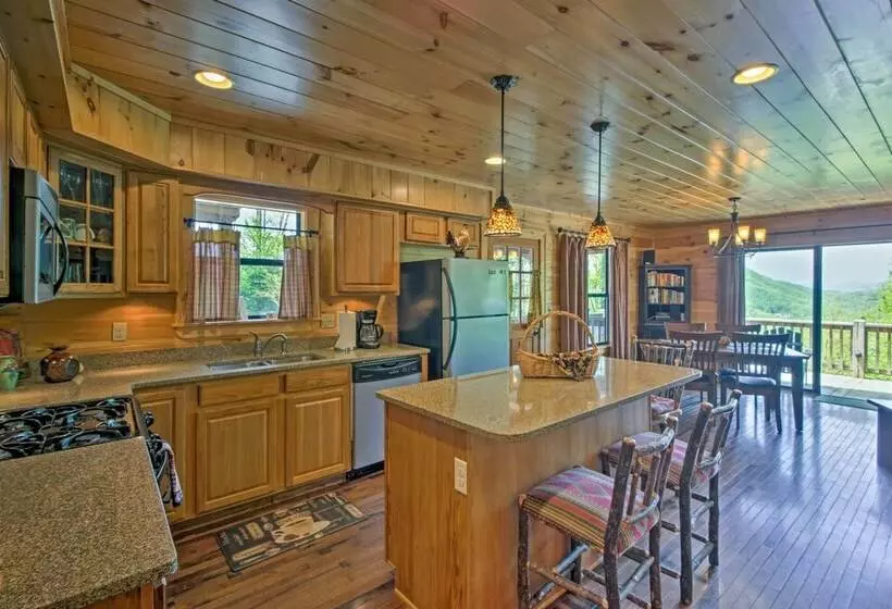 Mins From Polar Express Train: Bryson City Cabin!