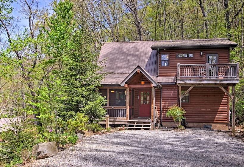 Mins From Polar Express Train: Bryson City Cabin!