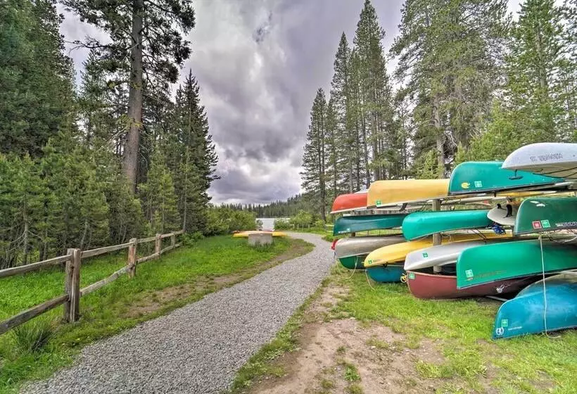 Rustic Soda Springs Cabin < Half Mi To Ski Resort