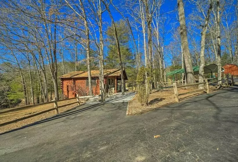 11 Mi To Dtwn: Franklin Cabin W/ Porch!