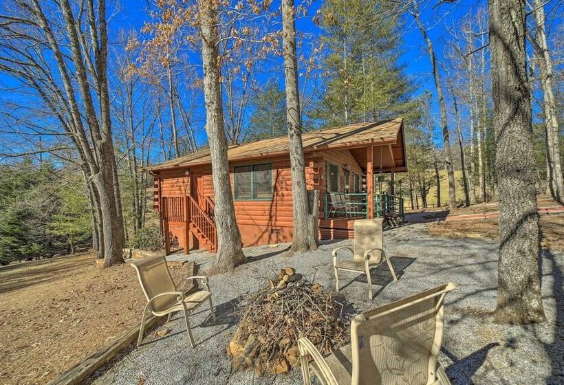 11 Mi To Dtwn: Franklin Cabin W/ Porch!