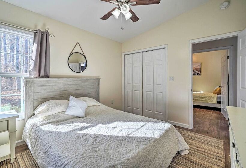 Gray Home W/ View Of Boone Lake + Fire Pit!