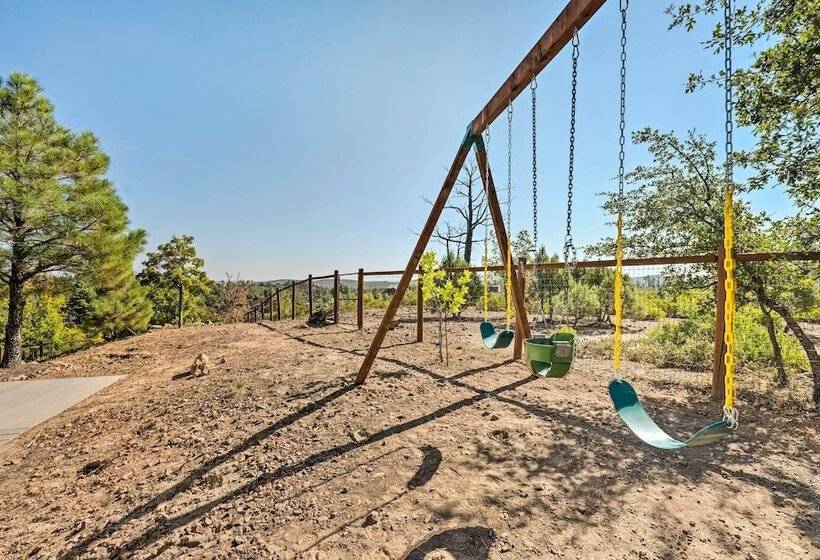 Fireplace, Sledding Paths: Show Low Haven