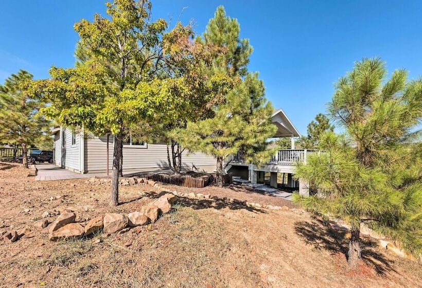 Fireplace, Sledding Paths: Show Low Haven