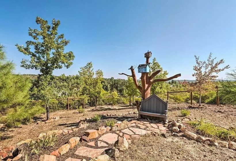 Fireplace, Sledding Paths: Show Low Haven