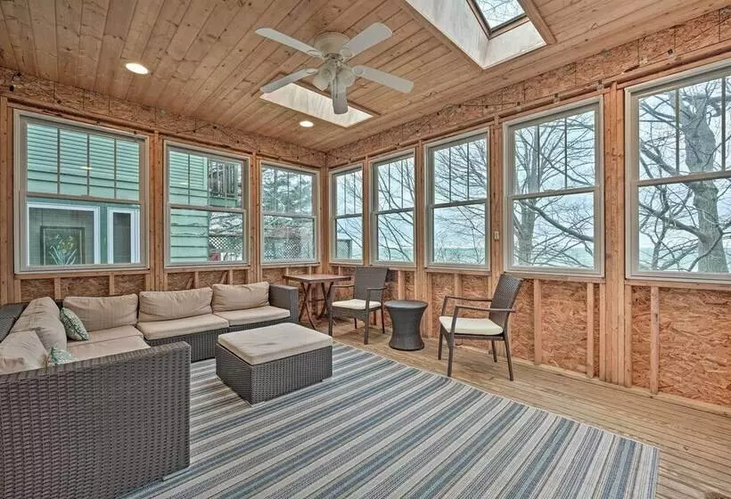 Lake Michigan Waterfront Home: 1 Mile To Downtown!