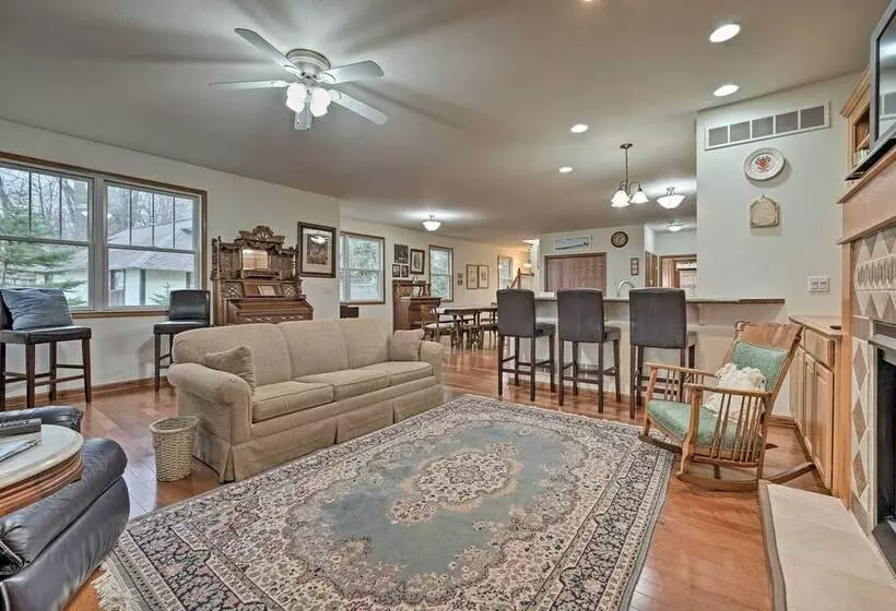 Lake Michigan Waterfront Home: 1 Mile To Downtown!