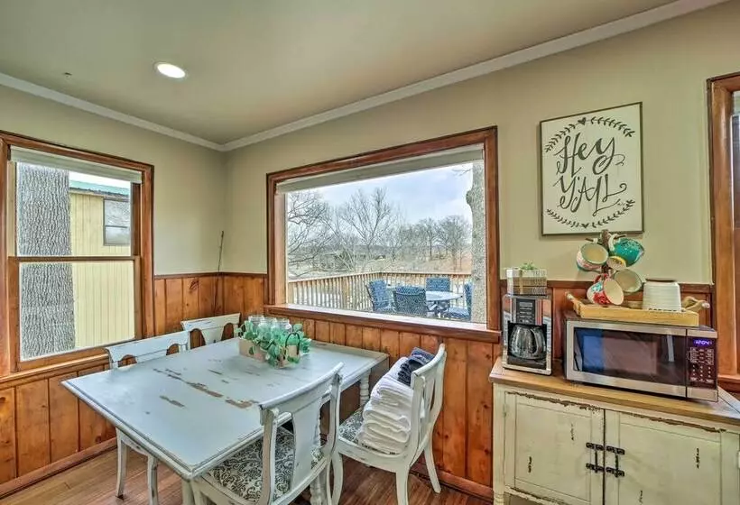 Lakefront Eucha Escape W/ Views & Boat Slip!