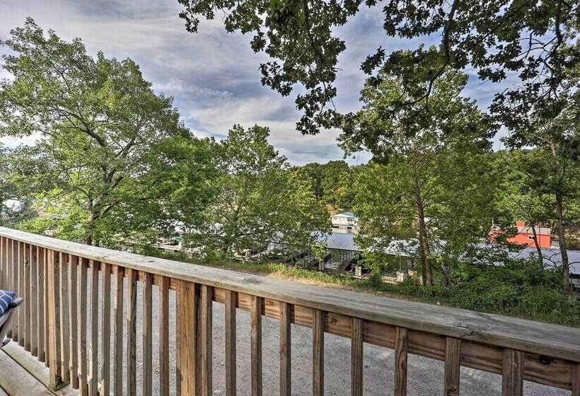 Lakefront Eucha Escape W/ Views & Boat Slip!