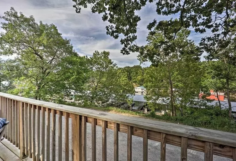 Lakefront Eucha Escape W/ Views & Boat Slip!