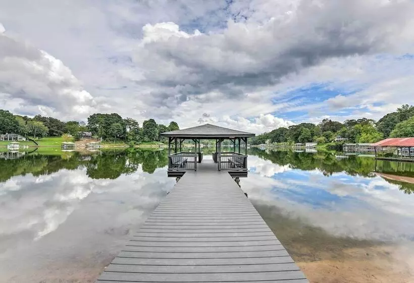 Lakefront Sherrills Ford Haven W/ Boat Dock!