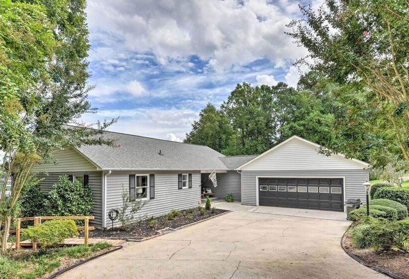 Lakefront Sherrills Ford Haven W/ Boat Dock!