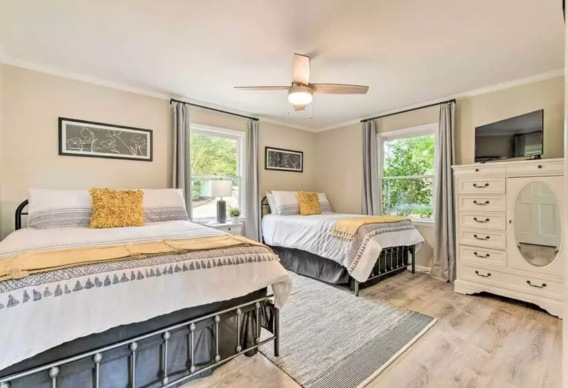 Lakefront Sherrills Ford Haven W/ Boat Dock!